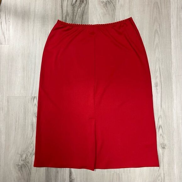 NWOT pin up girl! clothing red pencil skirt vintage deadstock see measurements - Picture 5 of 10
